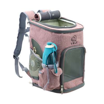 Factory Hot Sale Pet Carrier Backpack Eco-Friendly Foldable Pet Carrier Bag Dog Cat Tote Bag Pet Travel Bag