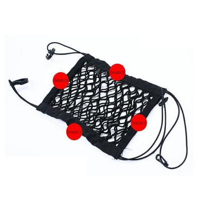 General Double-Three Layers Elastic Car Net Storage Bag Car Seat Protector Car Supplies