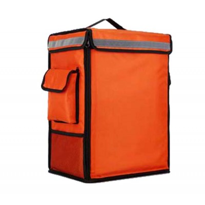 Double Shoulder Food Delivery Thermal Bag  Takeaway  Lunch  Customized 43L Insulated Delivery Bag