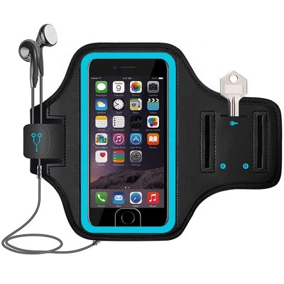 Hot Sale neoprene SBR Arm Bag Sports Running Arm band Outdoor mobile phone bags