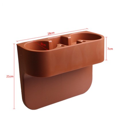 Car Seat Crevice Multifunctional Storage Box Car Cylindrical Support Car Cup  Holder