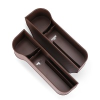 Factory Sale Eco-friendly ABS Car Gap Organizer Multifunctional Car Seat Gap Organizer Hot Sale