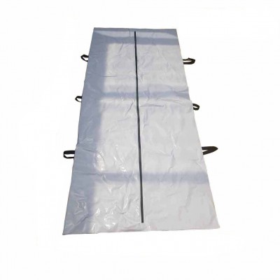 Factory Export Heavy Dutty  Funeral Mortuary Waterproof PVC Body Bag Corpse Body Cadaver Bag