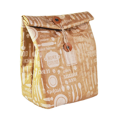 High Quality Tyvek Durable Insulated Tyvek Paper Lunch Bag